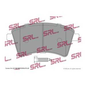 Bromsbeläggsats, Framaxel, mercedes-benz,renault, 154210310, 154210610, 154300022, 4106 013 34R, 4106 037 50R, 410601334R, 4106