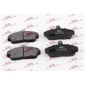 Bromsbeläggsats, Framaxel, land rover freelander i, freelander soft top i, 667981, 667986, 7083, FD6766A, GBP1136AF, PA1172, SF