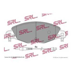 Bromsbeläggsats, Framaxel, citroën c5 i, c5 ii, c5 break i, c5 break ii, c5 skåp / kombi i, c5 skåp / kombi ii, 1617274180, 425