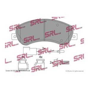 Bromsbeläggsats, Framaxel, ford transit buss, transit flak/chassi, transit skåp, transit tourneo buss, vw amarok, 1371402, 1433