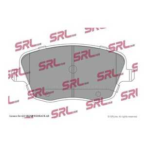 Bromsbeläggsats, Framaxel, seat,skoda,vw, 6Q0 698 151A