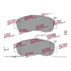 Bromsbeläggsats, Framaxel, nissan,opel,renault, 41 06 010 61R, 4106 043 86R, 4106000Q0L, 4106000Q1E, 4106000Q1K, 4106000Q2H, 41