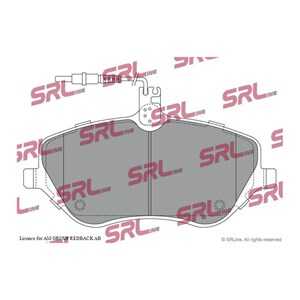 Bromsbeläggsats, Framaxel, citroën c5 iii, c5 break iii, c6, peugeot 407, 407 coupé, 407 sw, 407 sw skåp / kombi, 607, 4252 78,