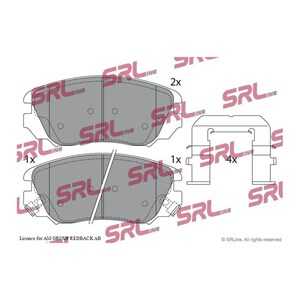 Bromsbeläggsats, Framaxel, bentley,chevrolet,opel,saab, 13 237 750, 1323 7750, 1323 7753, 13237750, 13237753, 1331 2895, 133128