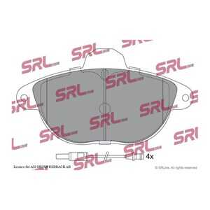 Bromsbeläggsats, Framaxel, citroën xantia, xantia break, 4251.33, 4251.58, 425133, 425158, 4252.93, 425293, 86 60 004 695, 86 7