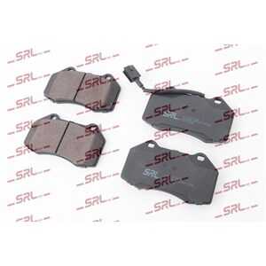 Bromsbeläggsats, Framaxel, abarth 500 / 595 / 695, grande punto, punto, punto evo, alfa romeo mito, 51934099, 71753265, 7176546