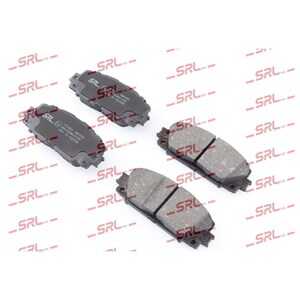 Bromsbeläggsats, Framaxel, lexus ct, toyota prius, prius phv, 04465-0W140, 04465-0W141, 0446547060, 04465-47060, 0446547070, 04