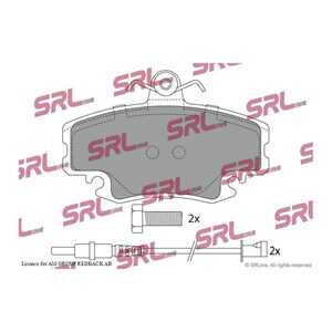 Bromsbeläggsats, Framaxel, dacia,lada,peugeot,renault, 1611460280, 1617250880, 4106 021 92R, 410602192R, 410609342R, 4250.41, 4