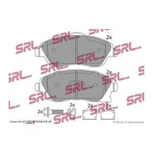 Bromsbeläggsats, Framaxel, opel, 09200108, 1605081, 1605092, 1605316, 1605964, 1605974, 363702161219, 683481, 7326, 783481, 920