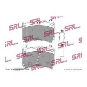 Bromsbeläggsats, Framaxel, kia,mazda, 0K30A3328Z, B0923329Z, B455-33-292, B4Y3-32-3ZA, B4Y53329Z, B4Y6-33-23Z, B4Y6-33-23ZA, B5