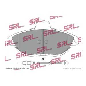 Bromsbeläggsats, Framaxel, bmw,citroën,fiat,peugeot, 1617250580, 1617276580, 4251.25, 4251.26, 4251.5, 4251.50, 4251.51, 425125