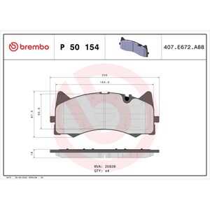 Bromsbeläggsats, Framaxel, mercedes-benz, 0004204700, 0004205004, 0004209400, A0004204700, A0004205004, A0004209400