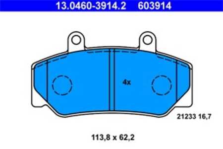 Bromsbeläggsats, Framaxel, volvo 740, 740 kombi, 760, 760 kombi, 940, 940 ii, 940 kombi, 940 kombi ii, 271179, 271182, 272827