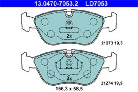 Bromsbeläggsats, Framaxel, volvo 850, 850 kombi, c70 cabriolet i, c70 coupé i, s70, v70 i, 271587, 271859, 272343, 30648381, 30