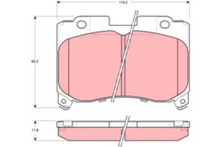 Bromsbeläggsats, Framaxel, toyota celica coupé, supra, 04465-14150, 04465-14390, 04465-20100, 04465-20600, 04491-14331, 04491-2