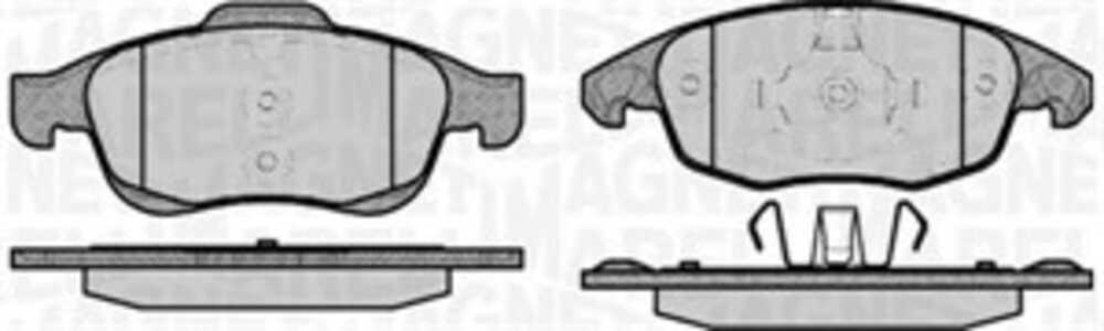 Bromsbeläggsats, Framaxel, citroën,ds,peugeot, 1617272980, 410607115R, 425361, 425412, 425413, 425425, 425465, 4254C0, E172295