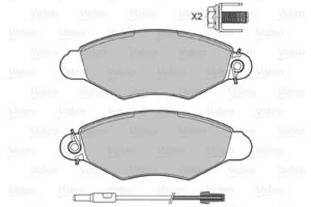 Bromsbeläggsats, Framaxel, nissan kubistar skåp, renault kangoo, kangoo express, 4106000QAF, 41060-00QAF, 4106000QAG, 41060-00Q