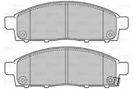 Bromsbeläggsats, Framaxel, fiat fullback pick-up, mitsubishi l200, l200 / triton, l200 / triton flak/chassi, pajero sport ii, 4