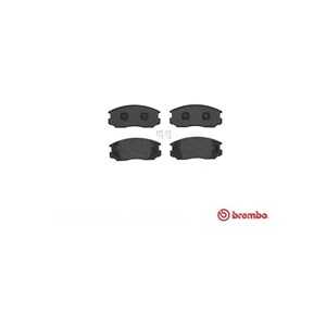 Bromsbeläggsats, Framaxel, daihatsu,mitsubishi,proton, 04465B4010, 04465B4020, 04465B4030, 04465B4040, 04465B4050, 0449167R01, 