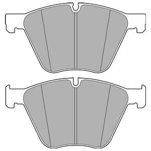 Bromsbeläggsats, Framaxel, bmw 7 [f01, f02, f03, f04], 3411 4071 908, 3411 6799 864, 34116791669