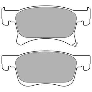 Bromsbeläggsats, Framaxel, opel adam, corsa e, corsa e skåp/halvkombi, vauxhall adam, corsavan mk iv, 1605281, 39122150, 955170