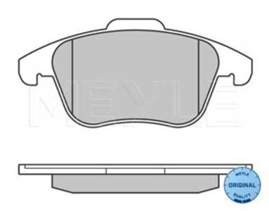 Bromsbeläggsats, Framaxel, citroën,ds,opel,peugeot, 16 099 879 80, 16 172 733 80, 16 478 625 80, 16 478 626 80, 16 759 012 80, 