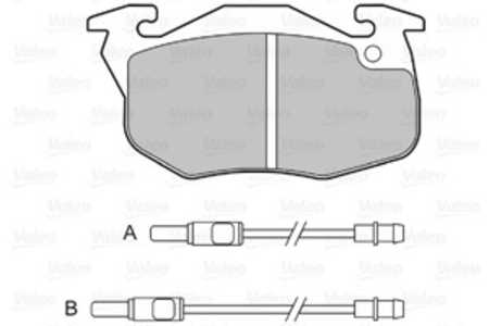 Bromsbeläggsats, Framaxel, citroën,peugeot,renault,talbot, 425033, 4250-33, 425034, 4250-34, 425035, 4250-35, 425043, 4250-43, 