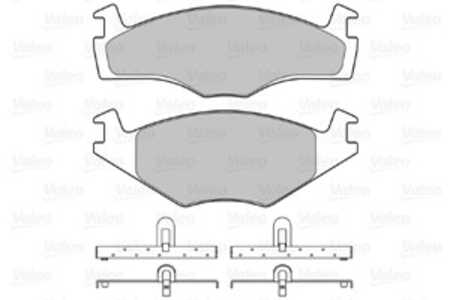 Bromsbeläggsats, Framaxel, seat,vw, 867698151