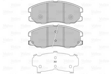 Bromsbeläggsats, Framaxel, chevrolet captiva, opel antara a, vauxhall antara a, 20789468, 2285 0989, 22850989, 4808861, 4817764