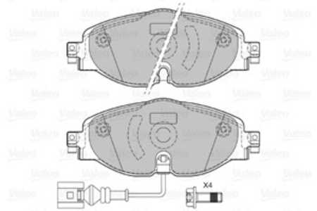 Bromsbeläggsats, Framaxel, audi,seat,skoda,vw, 5Q0698151, 5Q0698151A, 5Q0698151AG, 5Q0698151B, 5Q0698151F, 5Q0698151G, 5Q069815