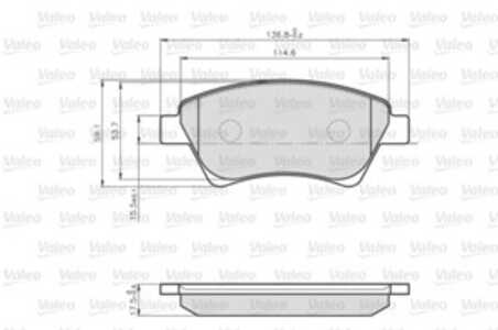 Bromsbeläggsats, Framaxel, renault kangoo, kangoo express, 410601241R, 410608713R, 7701207672, 7701209444