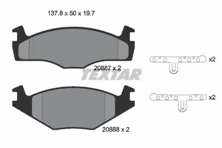 Bromsbeläggsats, Framaxel, seat,vw, 171698151F, 175698151, 176698151, 191615109H, 191698151C, 191698151D, 191698151H, 191698151