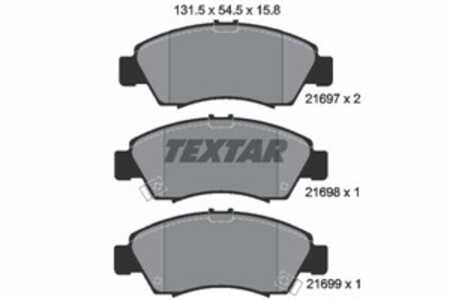 Bromsbeläggsats, Framaxel, honda, 06450S2G000, 06450S2GJ01, 06450S5A010, 06450S7H000, 06450SAA900, 06450SAA901, 06450SAAB00, 06