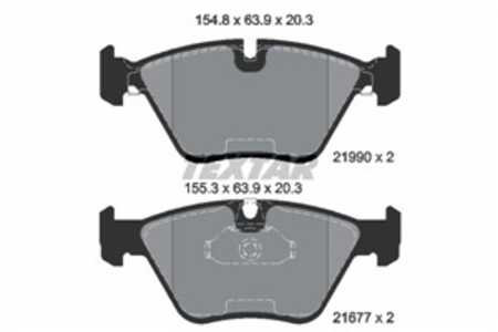 Bromsbeläggsats, Framaxel, bmw 5 [e39], 5 touring [e39], 1164629, 2157586, 2157590, 34111164629, 34112157586, 34112157590, 3411