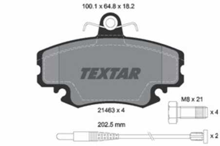 Bromsbeläggsats, Framaxel, dacia,lada,peugeot,renault, 1611460280, 1617250880, 410602192R, 410609342R, 425041, 425070, 425310, 