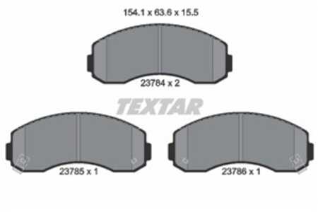 Bromsbeläggsats, Framaxel, kia besta buss, bongo flak/chassi, k2500 flak/chassi, k2700, k2900, 0K60A3328Z, 0K60A3328ZA, 0K71F33