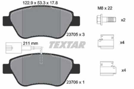 Bromsbeläggsats, Framaxel, alfa romeo,fiat,lancia, 425496, 71752983, 71754802, 71770062, 71770082, 71772224, 77362091, 77362194