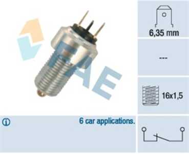 Bromsljuskontakt, mercedes-benz mb buss [w631], mb flak/chassi [w631], mb skåp [w631], 111957801K, 5Q0411105CF, 631 545 07 09