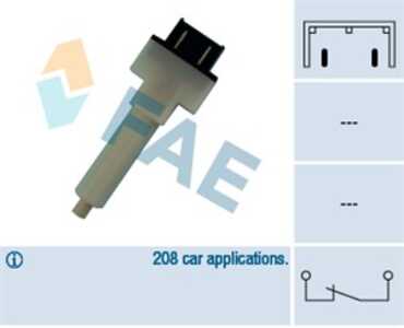 Bromsljuskontakt, seat,skoda,vw, 3954674, 628 052 05 16, 6K0 945 515 A, A628 052 05 16, SE-023952510 B