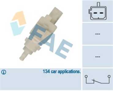 Bromsljuskontakt, alfa romeo,citroën,fiat,lancia,peugeot, 4534.39, 4534.45, 4534.49, 46742974, 51713873, 60801959, 60816507