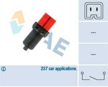 Bromsljuskontakt, citroën,fiat,ford,lancia,peugeot, 4534.27, 4534.37, 96.225.788.80, 96.431.846.80, 9622578880, 9643184680