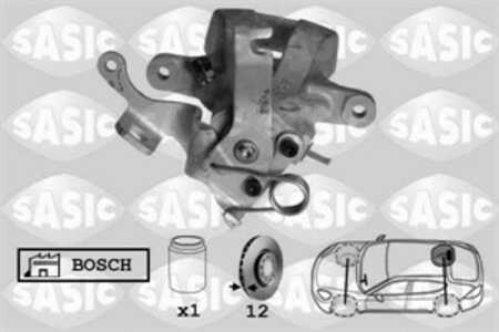 Bromsok, Bakaxel höger, citroën c4 grand picasso i, c4 picasso minibus,  minivan i, 4400T8, 4401Q5