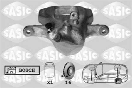 Bromsok, Bakaxel vänster, mercedes-benz,vw, 0034207183, 2E0615405B, 2E0615423, A0034207183