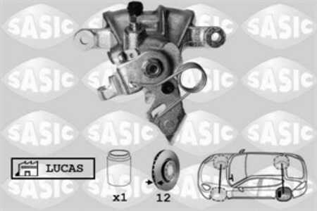 Bromsok, Bakaxel vänster, citroën c8, fiat ulysse, lancia phedra, peugeot 807, 4401C8, 9464216180