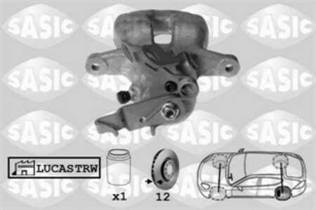 Bromsok, Bakaxel vänster, audi,seat,skoda,vw, 1K0615423E, 1K0615423F, 1K0615423L, 1K0615423N, 1K0615423P, 8J0615423, 8J0615423C