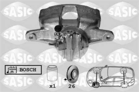 Bromsok, framaxel vänster, citroën,peugeot, 1607375480, 4400N2, 4400R8