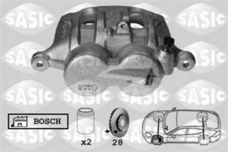 Bromsok, framaxel vänster, mercedes-benz viano [w639], vito / mixto skåp [w639], vito buss [w639], 6394200083, 6394200483, 6394