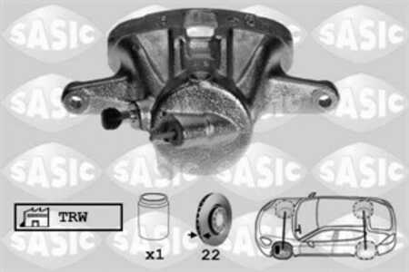 Bromsok, framaxel vänster, citroën c2, c3 i, c3 pluriel, 1607377680, 4401E2