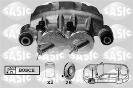 Bromsok, framaxel vänster, nissan,opel,renault, 4101100QAD, 4402988, 7701206725, 9110988