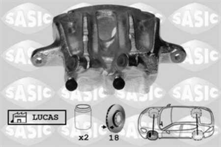 Bromsok, framaxel vänster, citroën,fiat,peugeot, 440180, 9945781